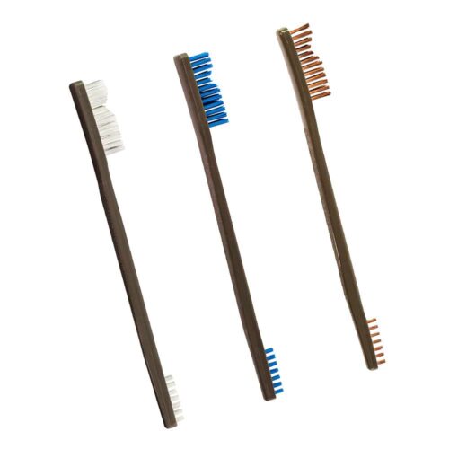 https-images.coreware.com-images-products-15632-14194844__07259.jpg Otis Technology AP Brushes Variety Pack Multi-Caliber Universal Bronze, Nylon Brush 3 Per Pack - FG3163NBBZ