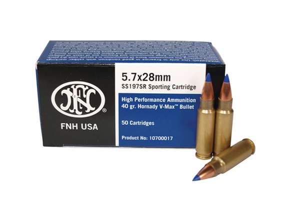 https-images.coreware.com-images-products-17905-14251014__47609.jpg FN High Performance 5.7x28mm 40 gr Hornady V-Max (VMX) 50 Per Box- 10700017