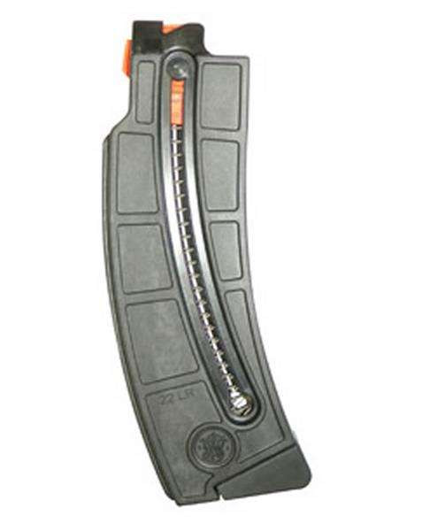 https-images.coreware.com-images-products-19246-14255582-92489.1749262515.1280.1280__65607.jpg Smith & Wesson, Magazine, 22LR, 25 Rounds, Fits M&P 15-22, Polymer, Black 199220000