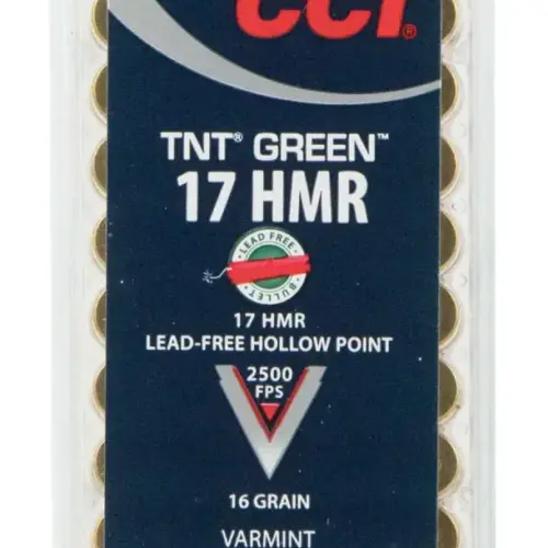 https-images.coreware.com-images-products-19984-14250277__44431.webp CCI Varmint TNT Green 17 HMR 16 gr Hollow Point (HP) 50 Bx