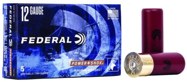 https-images.coreware.com-images-products-20891-14250815__02158.webp Federal Power-Shok 12 GA 00Buck-Shot 5-Rounds 2.75" - F12700