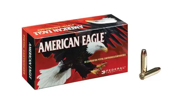 Federal American Eagle Brass .357 Mag 158-Grain 50-Rounds JSP - AE357A