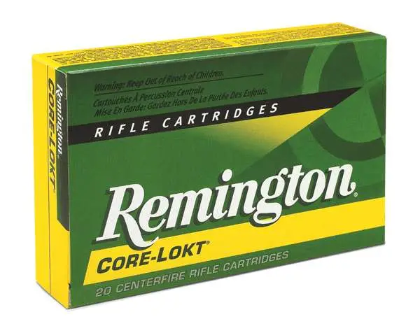 Remington CORE-LOKT Brass 7mm Rem Mag 150-Grain 20-Rounds PSP Ammo - 29487
