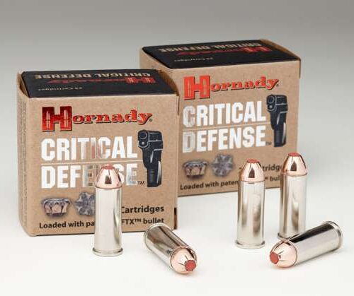 Hornady Critical Defense 44 S&W Spl 165 gr Flex Tip eXpanding 20 Bx - 90700