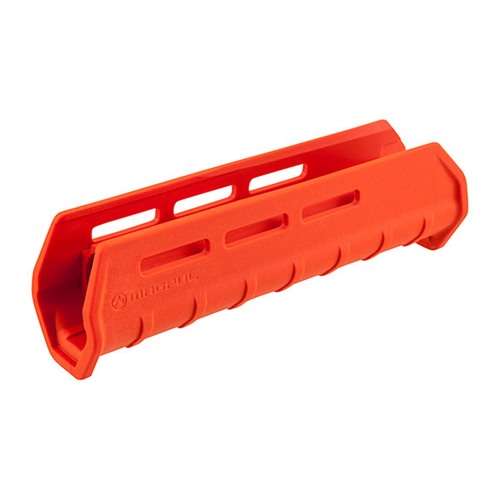 https-images.coreware.com-images-products-248885-14278601__02303.jpg Magpul Industries MOE M-LOK Forend Mossberg 500/590/590A1 12 Gauge Shotguns Drop In Replacement Polymer Orange - MAG494-ORG