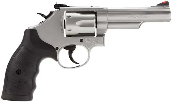 https-images.coreware.com-images-products-27908-14255573__12309.webp Smith and Wesson 66 Stainless .357 Mag / .38 SPL +P 4.25" Barrel 6-Rounds - 162662