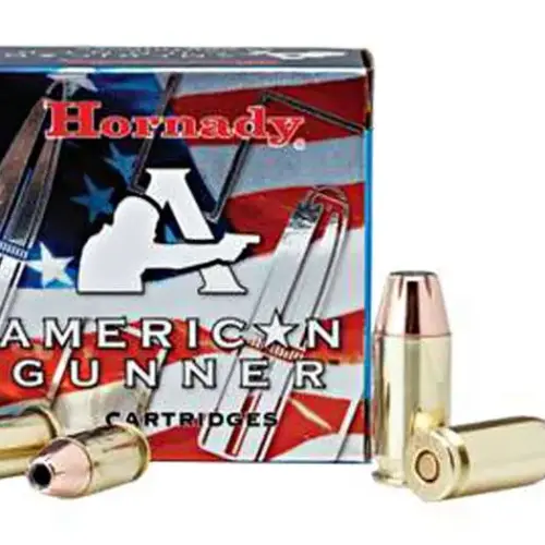 https-images.coreware.com-images-products-29142-14252290__87197.webp Hornady American Gunner 9mm Luger Ammo 115 Grain Hornady XTP Jacketed Hollow Point