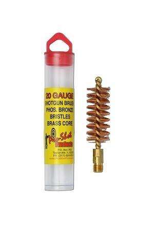 https-images.coreware.com-images-products-2919-14208952__13528.jpg Pro-Shot 20S Benchrest Quality Bore Brush 20 Gauge Shotgun 5/16-27 Bronze 1.75"