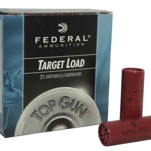 https-images.coreware.com-images-products-294741-14257317__18739.jpg Federal Ammunition Top Gun 12 Gauge 2.75" 1 oz 8 Shot 25 Bx - TG1218