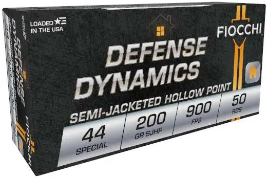 https-images.coreware.com-images-products-30338-14195017__68517.webp Fiocchi Defense Dynamics .44 Special 200 Grain SJHP Brass Pistol Ammunition - 44SA500