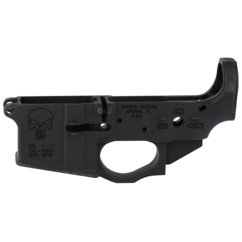 Spike's Tactical Punisher AR-15 Stripped Lower Receiver Anodized Black - STLS015