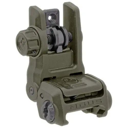 https-images.coreware.com-images-products-495264-14152444__25645.webp Magpul Industries MBUS 3 Sight, Rear, AR10, AR15, M4, M16, M110, SR25, Olive Drab Green, MAG1167-ODG