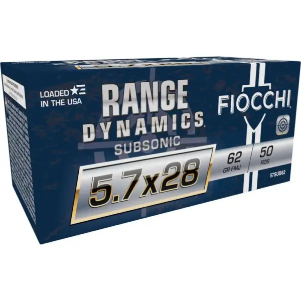 https-images.coreware.com-images-products-742987-14217204__94521.webp FIOCCHI RANGE DYNAMICS SUBSONIC AMO 5.7X28MM 62GR FMJ 50RD BOX