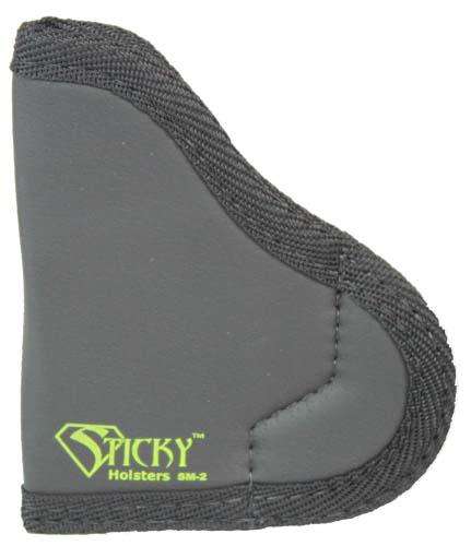 https-images.coreware.com-images-products-7595-14218177__65203.jpg Sticky Holster 380s Small Autos Up to 2.75" Ambi Ruger LCP, Rem RM380, DB380, S&W BG 380, Taurus 738 TCP 380, Sig P238 SM2