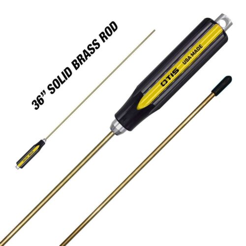 https-images.coreware.com-images-products-776837-14102525__78538.jpg Otis Technology Gun Cleaning Rod 1-Piece Brass with Rotating/Fixed Handle 36” FG-SROD-22B