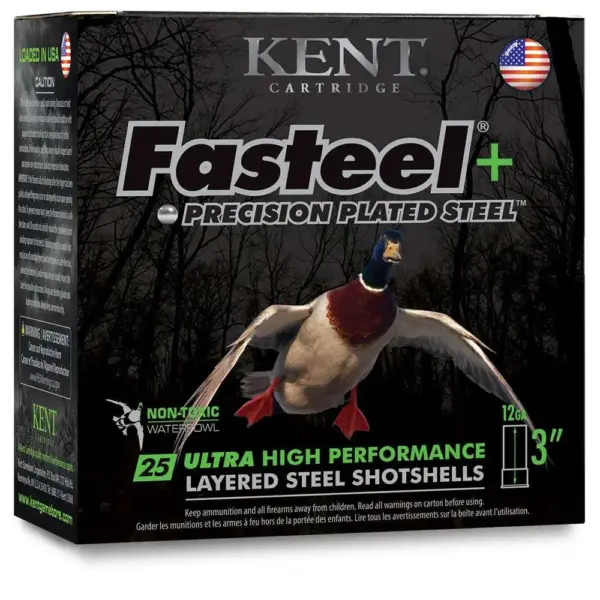 https-images.coreware.com-images-products-780090-14203961__21540.webp Kent Cartridge Fasteel 2.0 10 3" 1 1/4 oz 4x6 Shot 25 Per Box - K123FSP364X6