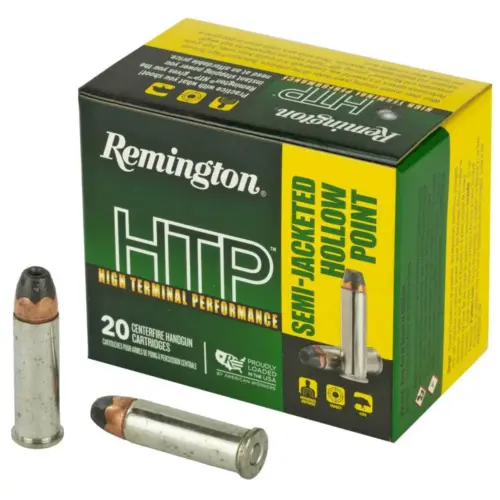 https-images.coreware.com-images-products-92432-14337051__99671.webp Remington High Terminal Performance .38 Special +P 125 Grain Semi-Jacketed Hollow Point Centerfire Pistol Ammunition