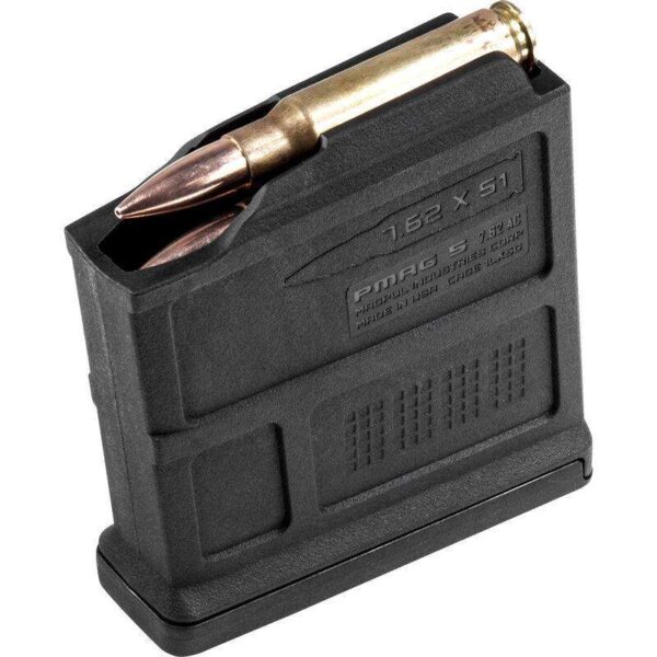 https-images.coreware.com-images-products-98290-14219329__12504.jpg Magpul Industries PMAG 5 7.62 AC - AICS Short Action 7.62X51mm NATO, Black MAG549-BLK