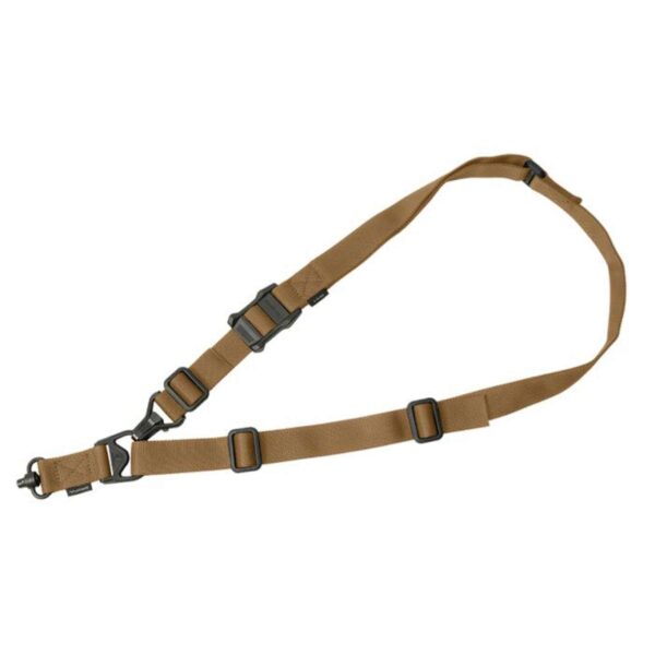 https-images.coreware.com-images-products-98731-14152962__24765.jpg Magpul MS3 Single QD Sling Gen2 Single or Two Point Paraclip/QD Swivels Included Nylon Coyote - MAG515COY
