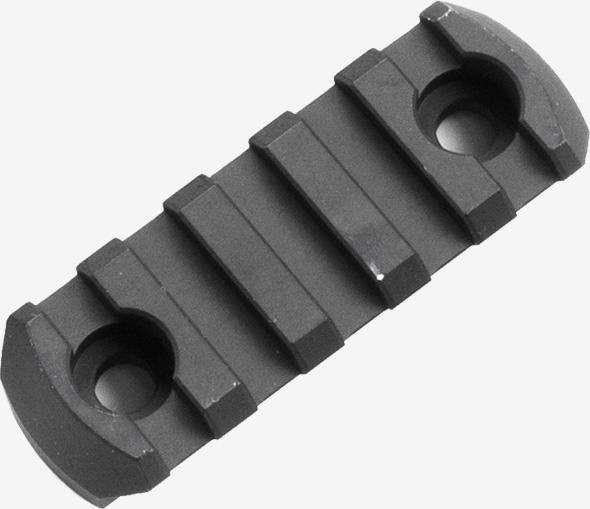 Magpul M-Lok 5 Slot Aluminum 2.5" Black -MAG581-BLK