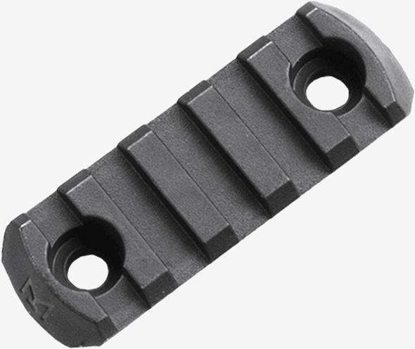 Magpul Industries M-LOK Polymer Rail Section, 5 Slots - MAG590-BLK