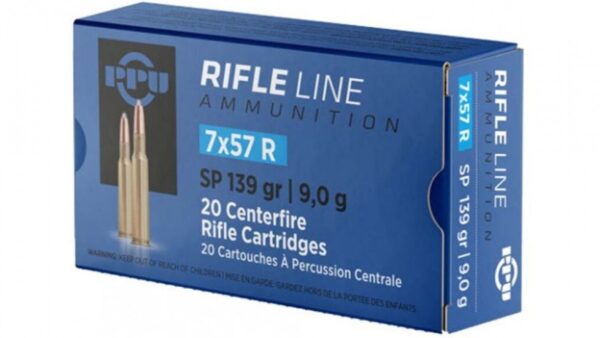 https-sturgisguns.corefire.shop-cache-image-full-820095-fe55cd1af5d37f35ef8a443f98929805__83430.jpg PPU 7x57R 139Grain Soft Point (SP) 20Rounds