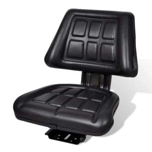 image-1-210156__29103.jpg vidaXL Tractor Seat with Backrest Black
