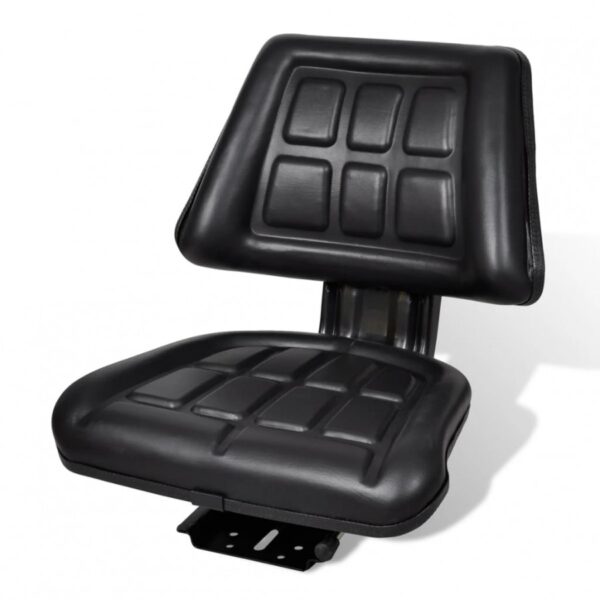 image-1-210156__29103.jpg vidaXL Tractor Seat with Backrest Black
