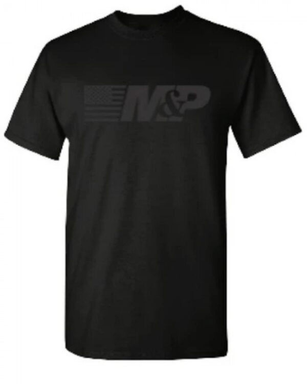 mp-black__10662.jpg M&P® by Smith & Wesson® Flag & Logo Side by Side Premium Tee in Black A3918-07GV