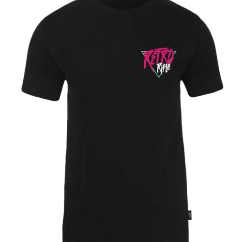 RETRO RIFLE T-REX PREHISTORIC BLACK TEE