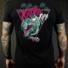 prehistoric__88304.jpg RETRO RIFLE T-REX PREHISTORIC BLACK TEE
