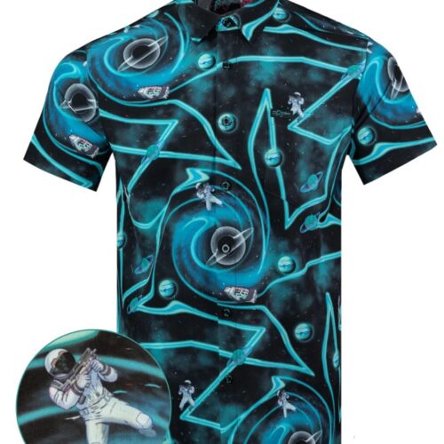 retro-rifle-dark-matter-bd__86738.jpg RETRO RIFLE DARK MATTER BUTTON DOWN SHIRT BLACK BLUE