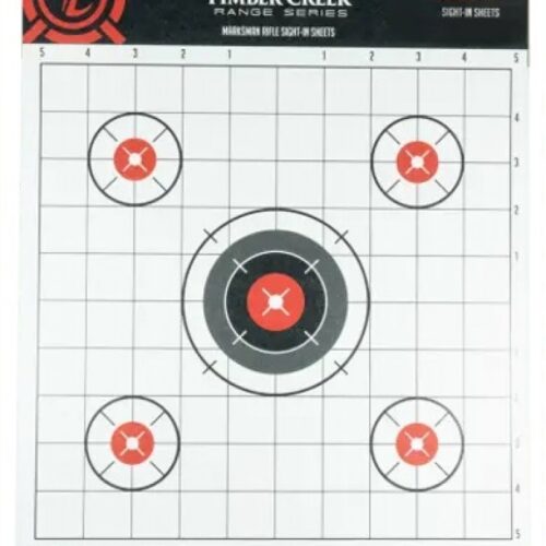 rifle-timber-creek-target__34231.jpg Timber Creek Marksman Rifle Sight-in Targets 100yd MOA 10" 15 Targets