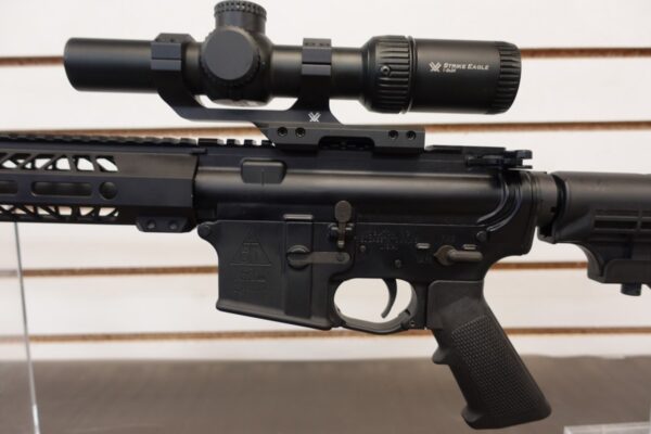 s216456-3-__18406.jpg DEL TON AR-15 DTI-15 .556 STRIKE EAGLE VORTEX 1-8X24 CANTILEVER MOUNT, FORGRIP; FLASHHIDER
