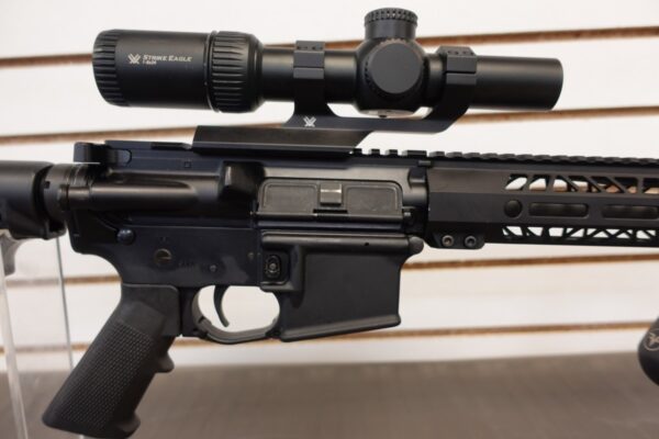 s216456-7-__74871.jpg DEL TON AR-15 DTI-15 .556 STRIKE EAGLE VORTEX 1-8X24 CANTILEVER MOUNT, FORGRIP; FLASHHIDER