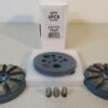 Hard Concrete Metal Spiral Round, 3", With Pin, 16 Grit - 3 Pak Z Lion - SC-3HCSP016