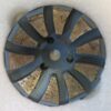 Hard Concrete Metal Spiral Round, 3", With Pin, 16 Grit - 3 Pak Z Lion - SC-3HCSP016