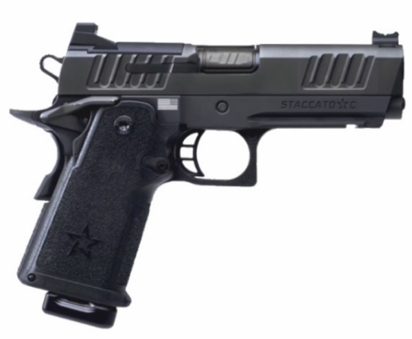 STACCATO C 9mm OPTIC READY COMPACT 4"  DLC BARREL (CURVED TRIGGER)