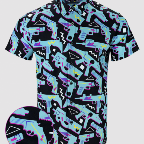 RETRO RIFLE THE 80'S BUTTON DOWN