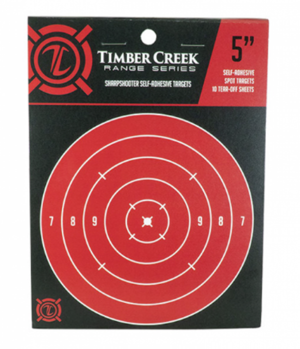 Timber Creek Target Series Sharpshooter 5in Spot Targets S5-ST-10pk