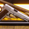 GOAT GUNS MINIATURE 1911 SILVER MODEL NICKNAMED 'DIME'