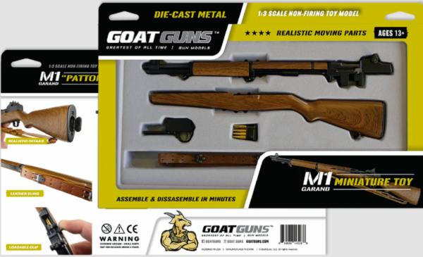 GOAT GUNS MINIATURE M1 GARAND MODEL "PATTON"