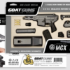 GOAT GUNS MINIATURE SIG SAUER MCX® MODEL - CONCRETE GREY "RATTLER"