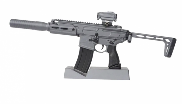GOAT GUNS MINIATURE SIG SAUER MCX® MODEL - CONCRETE GREY "RATTLER"