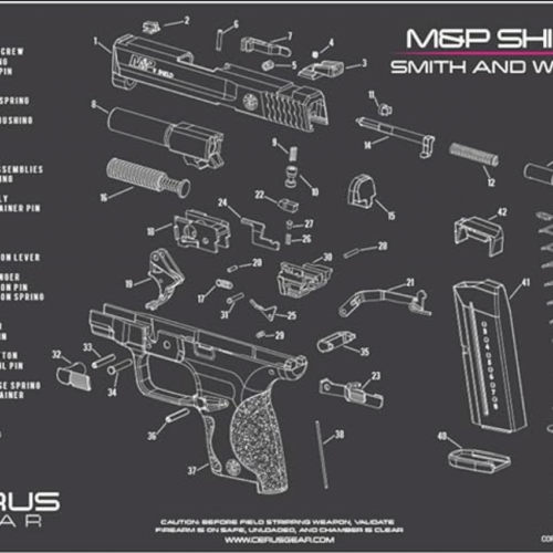 screenshot-2025-08-29-161701__10920.png Cerus Gear Cleaning MAT -S&W M&P SHIELD SCHEMATIC; Charcoal Gray/Cerus Pink
