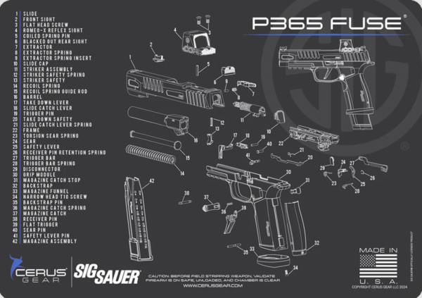 screenshot-2025-09-02-125845__17446.png CERUS GEAR CLEANING MAT SIG SAUER® P365 Fuse Schematic CHARCOAL GRAY/ CERUS BLUE