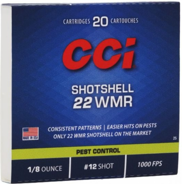 screenshot-2025-10-06-114550__01036.png CCI Ammunition .22 Winchester Magnum Rimfire Shotshell 52 Grain #12 Shot Ammunition 20rds - 0025