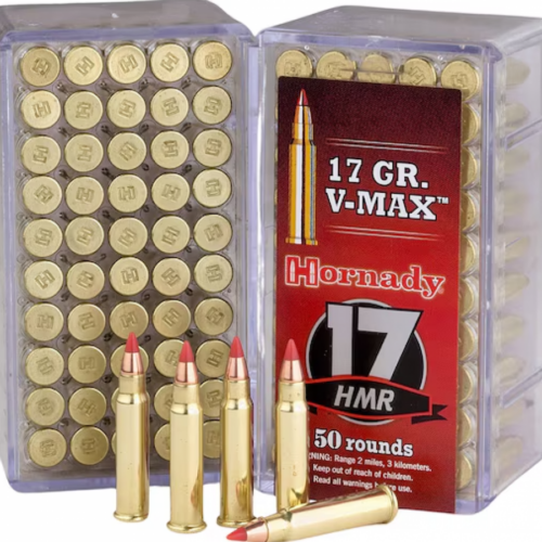 Hornady Varmint Express 17 Hornady Magnum Rimfire (HMR) Ammo 17 Grain Polymer Tip- 83170