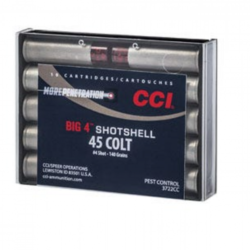 screenshot-2025-10-07-112545__06613.png CCI Ammunition Big 4 Shotshell 45 Colt (LC) Shotshell #4 Shot 10 Bx - 3722CC