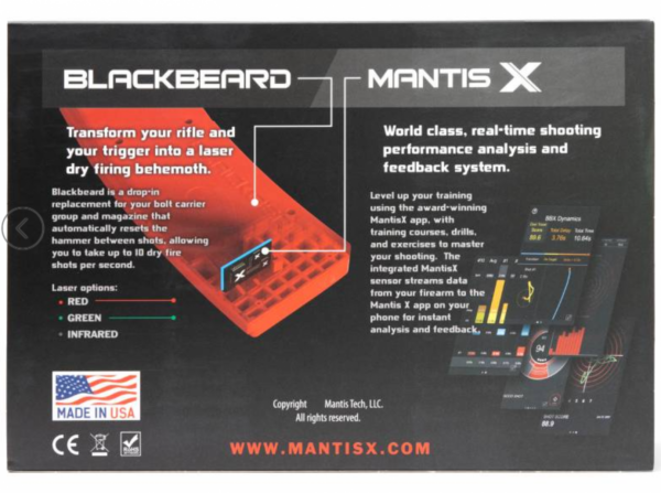 screenshot-2025-10-22-121447__40036.png Mantis X - BlackbeardX: Dry Fire Laser Training System - AR-10 Red Laser - MT-6042